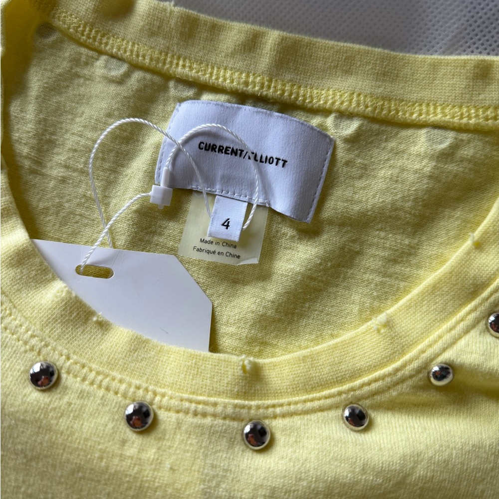 Current/ Elliott T size 4 perfect for this summer
New with tag